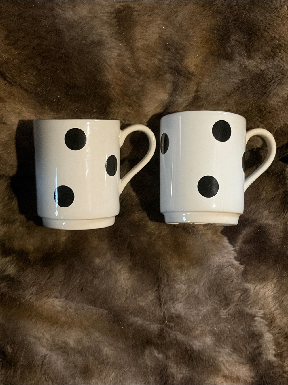 Kate Spade Polka Dot Mug - Set of 2 GUC